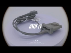 Drager 2606485 SpO2 sensor soft-tip Adult 1m length reusable for Vista-120 monitor