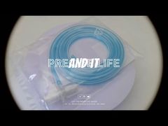 Hamilton 155500 Infant/Neonatal flow sensor OD15m-OD15F connector Blue color