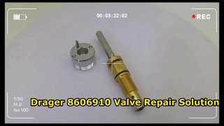 Drager 8606910 Manifold Gas Metering Valve Repair Solution