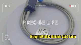 Drager MS18683 SpO2 Cable Reliable Patient Monitoring