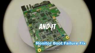 Mindray UMEC 12 10 Mainboard Fix Monitor Boot Failures