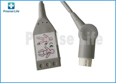 3 lead Hospital Ph Patient monitor M1500A ECG Monitor Cable  with 12 connector
