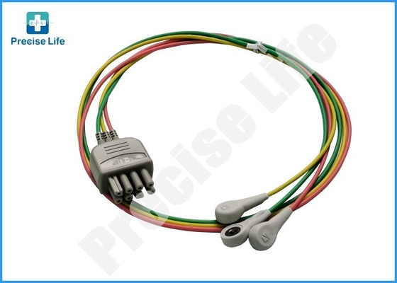 Nihon Kohden BR-913P Electrode Lead K910A ECG Lead Wire ECG Cable With Snap