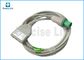 Medical 3 lead Hellige ECG Monitor Cable , Round 10 pin connector