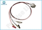 Nihon Kohden BR-903PA ECG lead wire 0.5m 3 leads ECG Cable With Clip