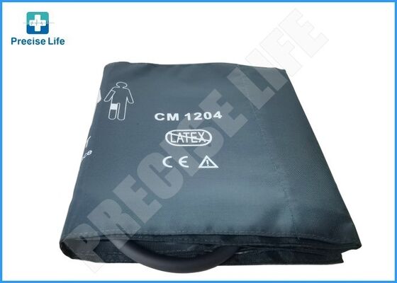 NIBP Cuff Large Adult 33-47cm Reusable Nylon Blood Pressure Arm Cuff for Patient Monitor